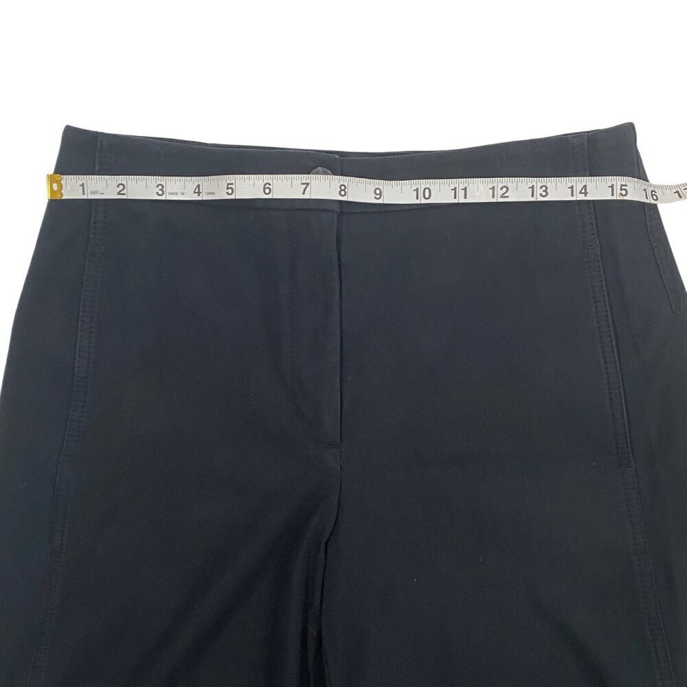 Ann Taylor wide leg cropped pants black women’s 6 resort vacation career office - Picture 7 of 10